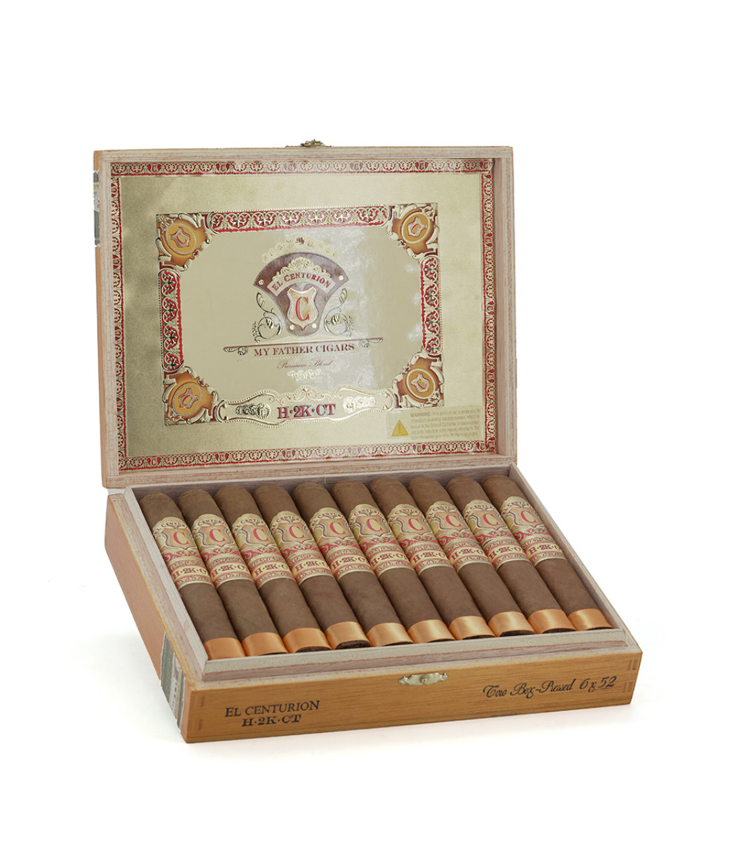My Father El Centurion H2K-CT - Toro Box Pressed Cigar Box of 20 close-up from AuCigars, premium Cuban cigar