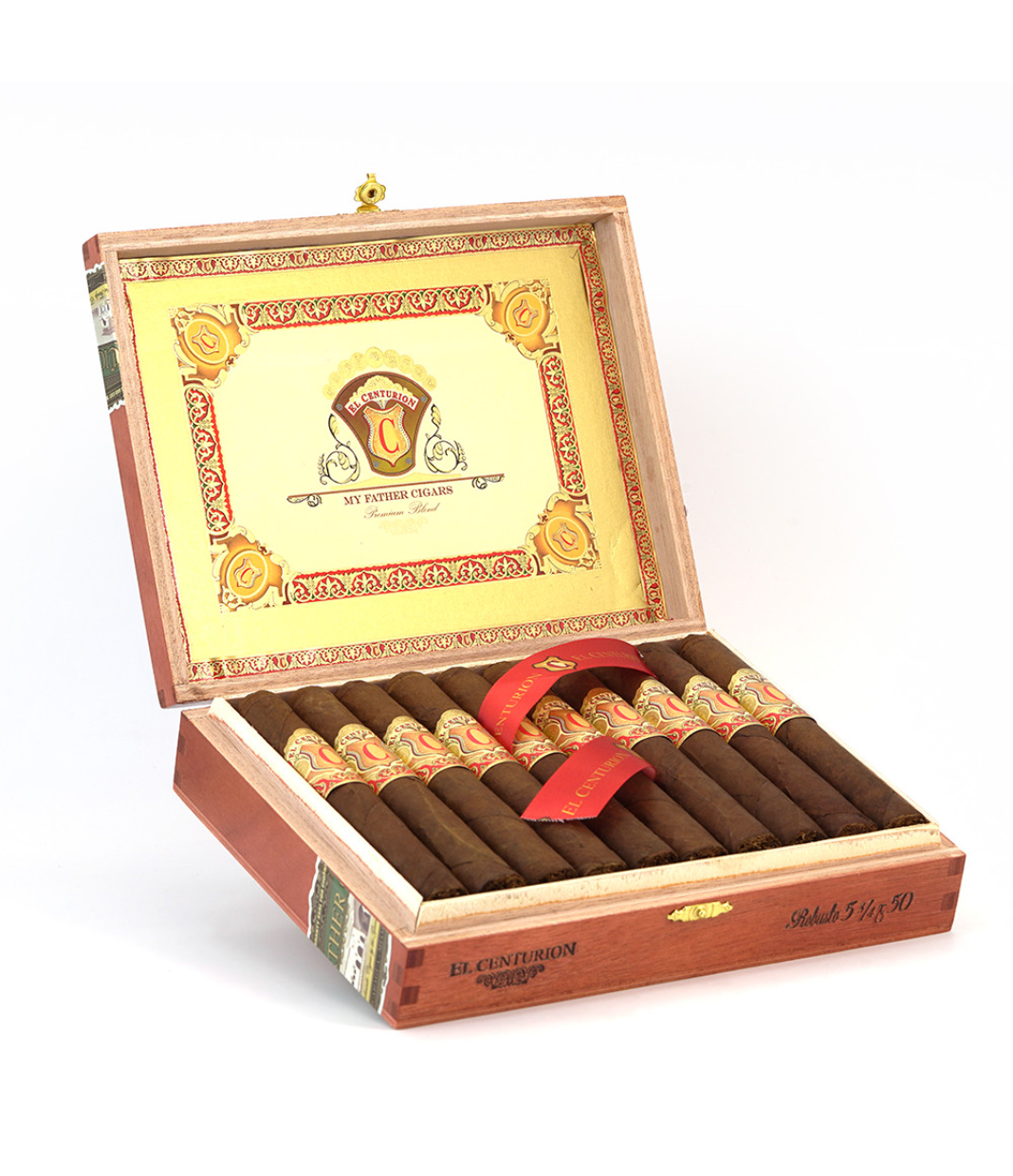 My Father El Centurion Robusto Cigar Box of 20 close-up from AuCigars, premium Cuban cigar