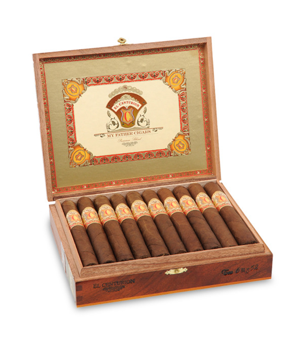 My Father El Centurion Toro Cigar Box of 20 close-up from AuCigars, premium Cuban cigar
