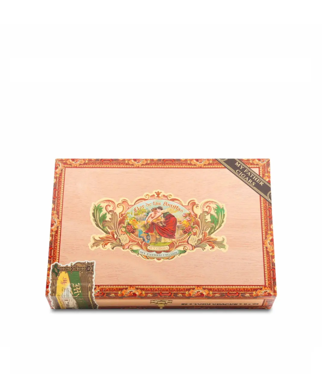 My Father Flor De Las Antillas Toro Grande Cigar Box View 3 from AuCigars, premium Cuban cigar