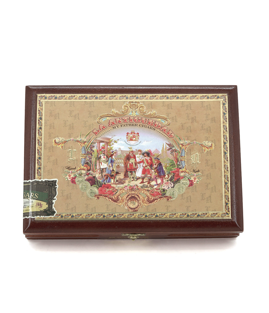 My Father La Antiguedad Robusto Cigar Box View 4 from AuCigars, premium Cuban cigar