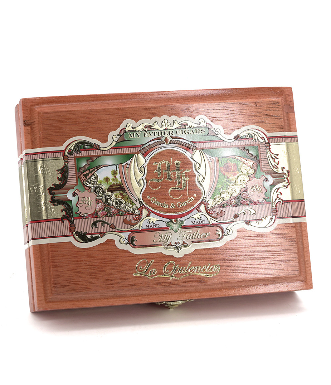 My Father La Opulencia Box Pressed Corona Cigar Box View 3 from AuCigars, premium Cuban cigar