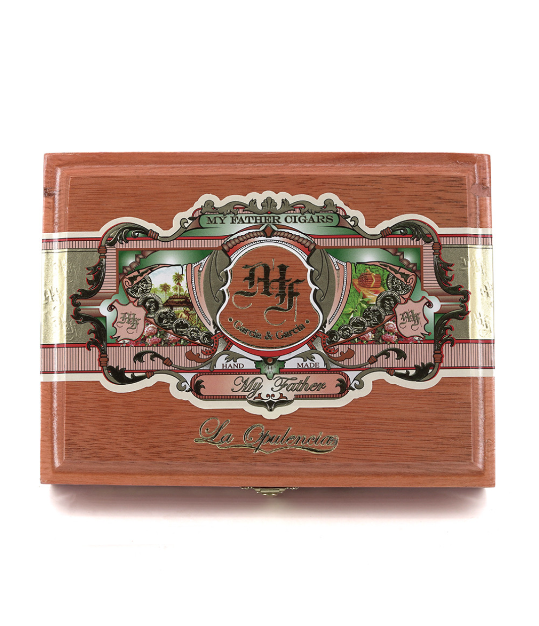My Father La Opulencia Box Pressed Corona Cigar Box View 4 from AuCigars, premium Cuban cigar