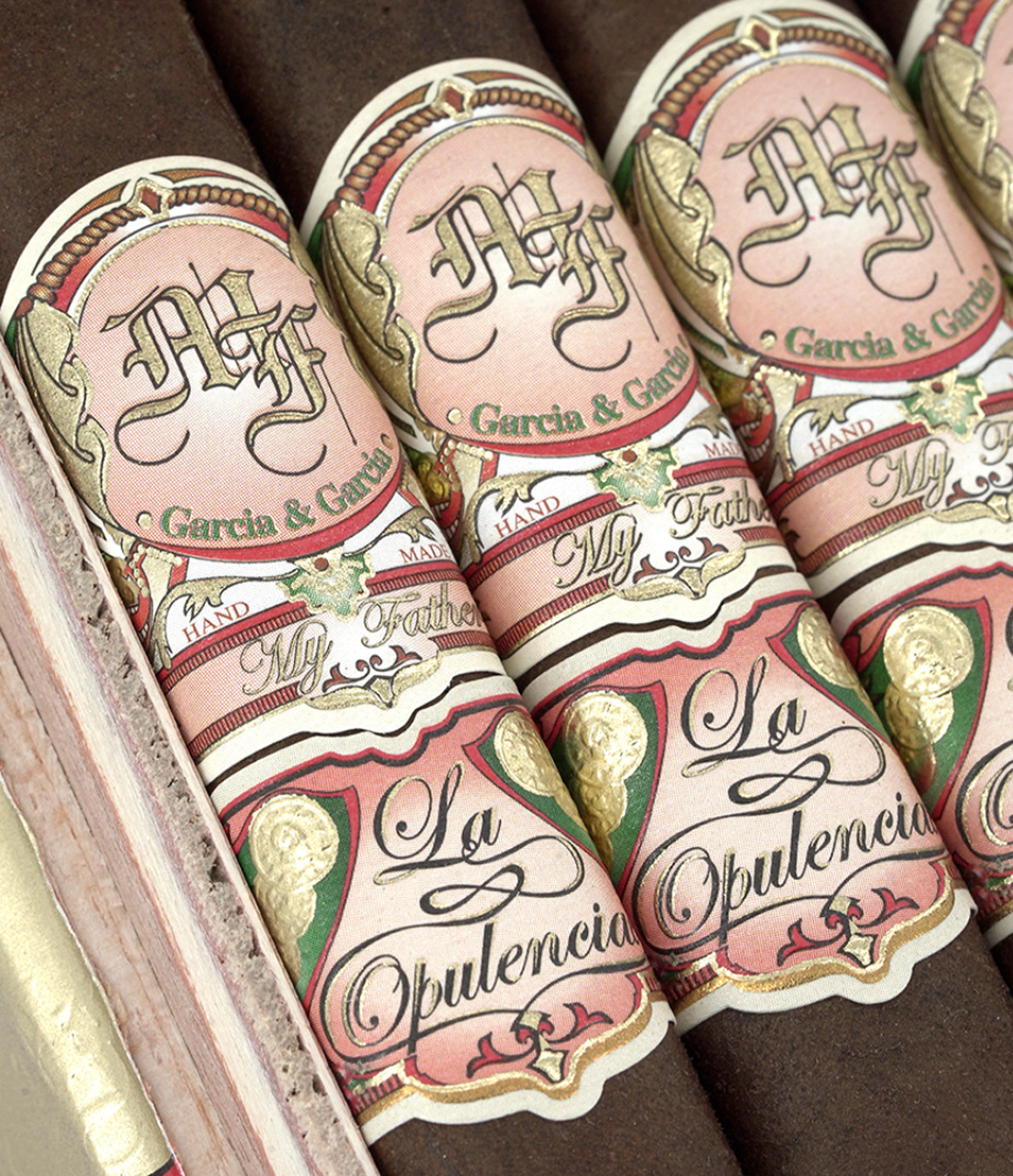 My Father La Opulencia Box Pressed Corona Cigar Box View 5 from AuCigars, premium Cuban cigar