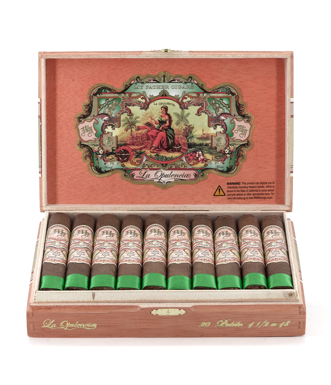 My Father La Opulencia Box Pressed Petite Cigar Box View 2 from AuCigars, premium Cuban cigar