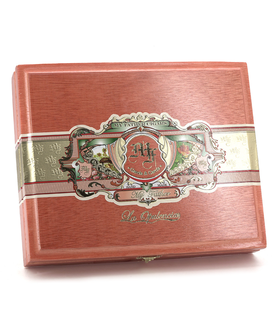 My Father La Opulencia Box Pressed Toro Gordo Cigar Box View 3 from AuCigars, premium Cuban cigar