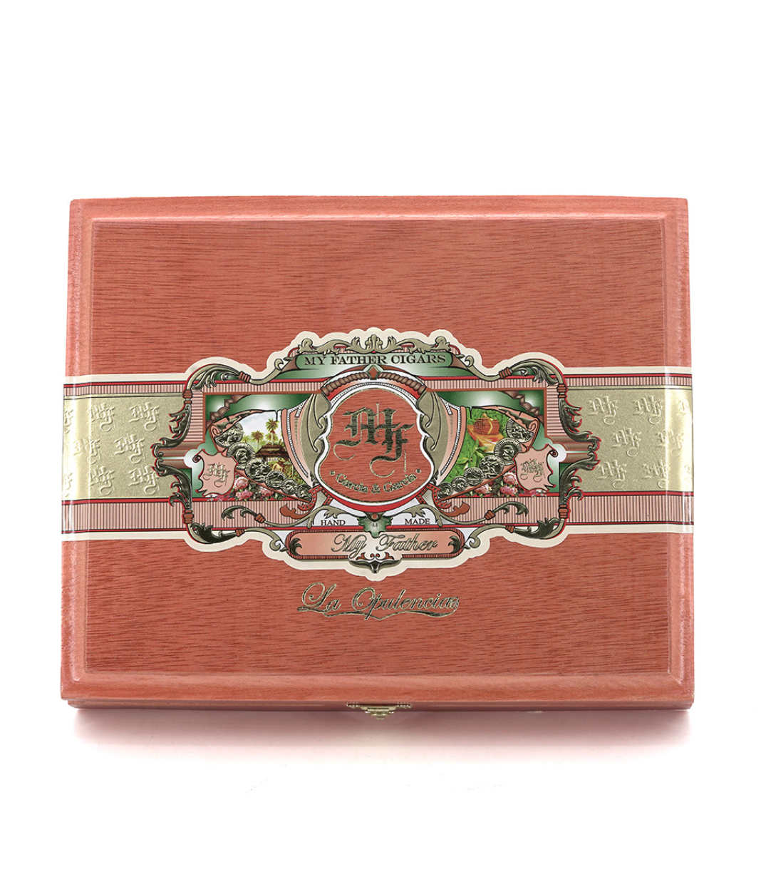 My Father La Opulencia Box Pressed Toro Gordo Cigar Box View 4 from AuCigars, premium Cuban cigar