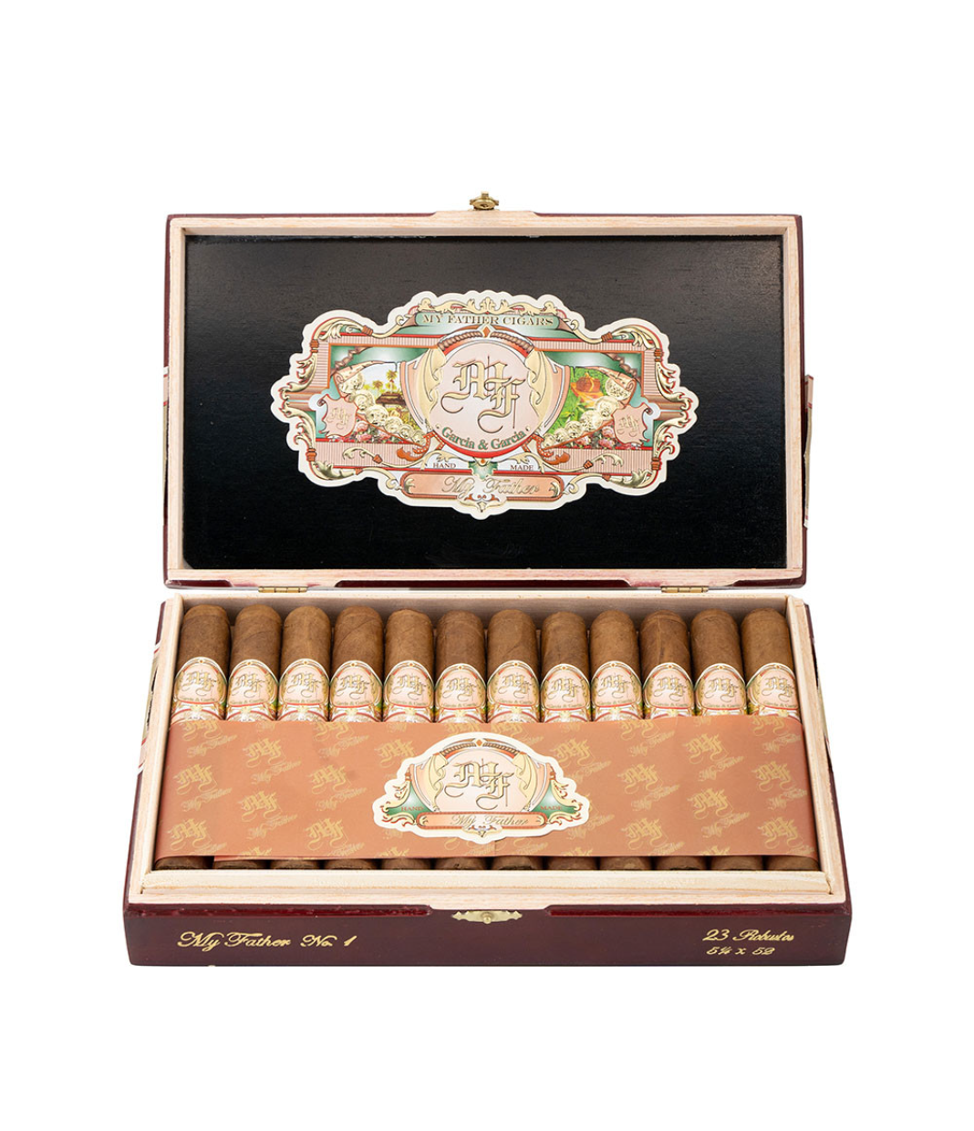 My Father No.1 Robusto Cigar Box View 2 from AuCigars, premium Cuban cigar