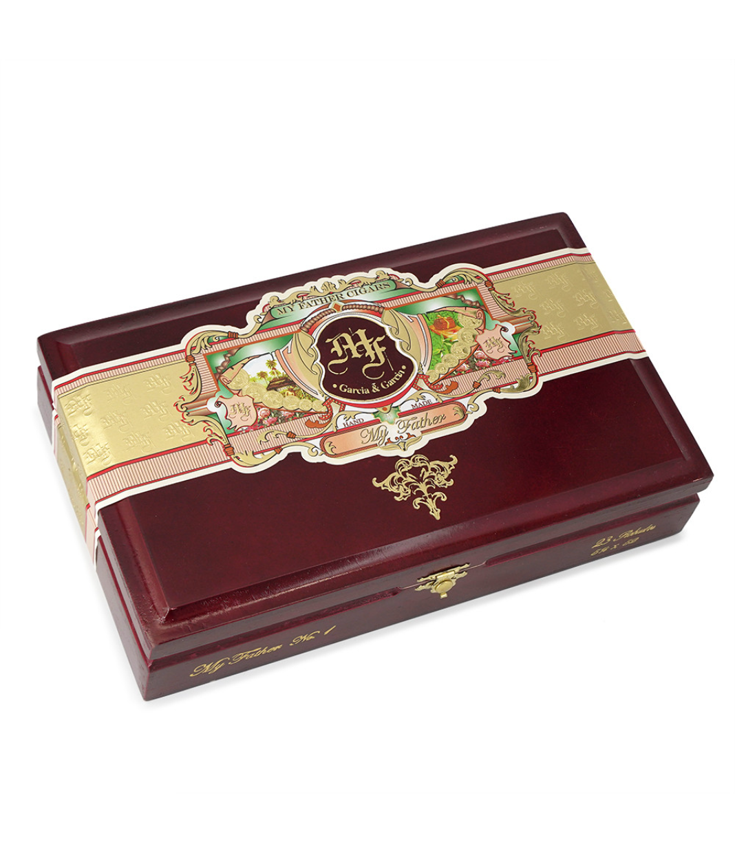 My Father No.1 Robusto Cigar Box View 3 from AuCigars, premium Cuban cigar
