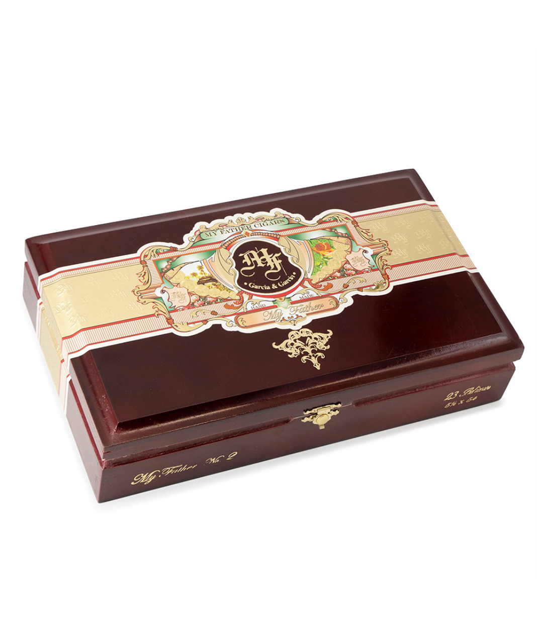 My Father No.2 Belicoso Cigar Box View 3 from AuCigars, premium Cuban cigar