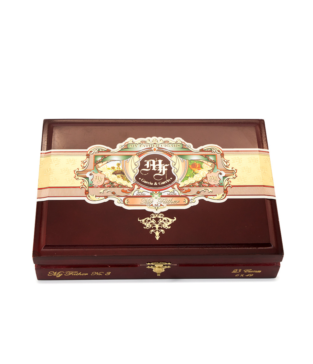 My Father No.3 Crema Cigar Box View 2 from AuCigars, premium Cuban cigar