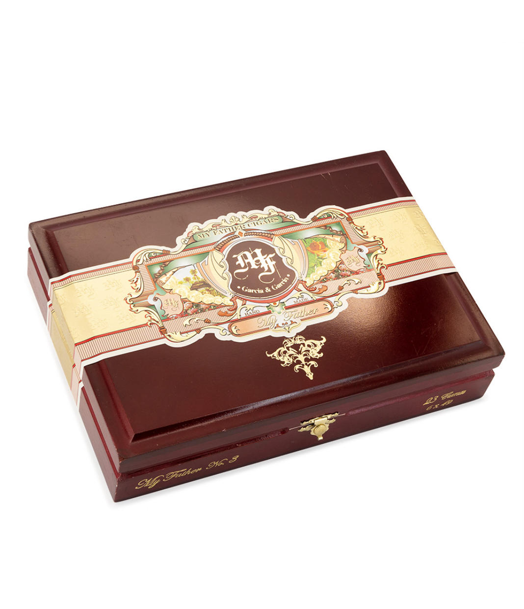 My Father No.3 Crema Cigar Box View 3 from AuCigars, premium Cuban cigar