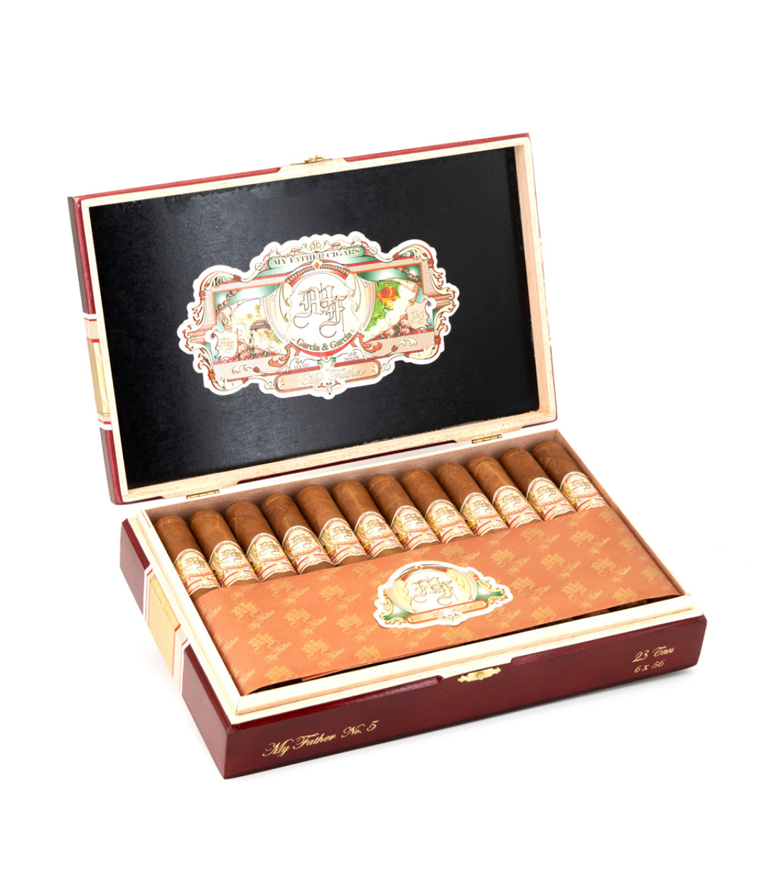 My Father No.5 Toro Cigar Box View 2 from AuCigars, premium Cuban cigar