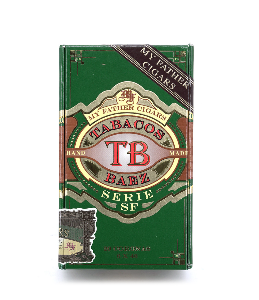 My Father Tabacos Baez Serie SF Robusto Cigar Box View 4 from AuCigars, premium Cuban cigar
