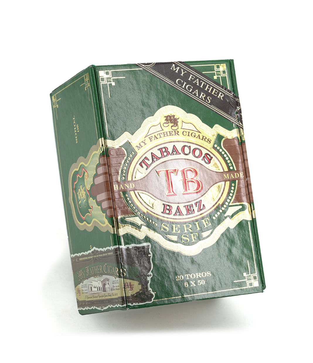 My Father Tabacos Baez Serie SF Toro Cigar Box View 3 from AuCigars, premium Cuban cigar