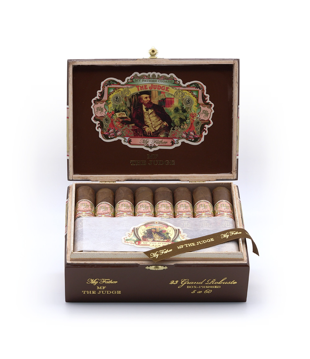 My Father The Judge Grand Robusto Box Pressed Cigar Box View 2 from AuCigars, premium Cuban cigar