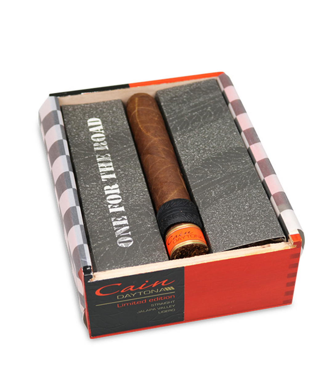 Oliva Cain Daytona 2018 Limited Edition Cigar Box of 10 close-up from AuCigars, premium Cuban cigar
