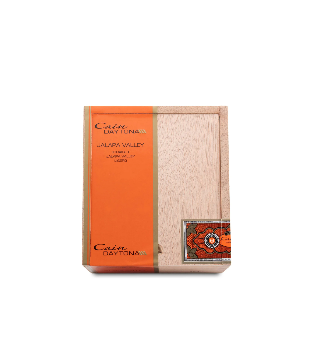 Oliva Cain F550 Robusto Cigar Box View 4 from AuCigars, premium Cuban cigar