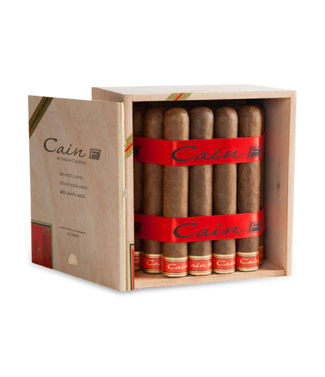 Oliva Cain F550 Robusto Cigar Box of 24 close-up from AuCigars, premium Cuban cigar