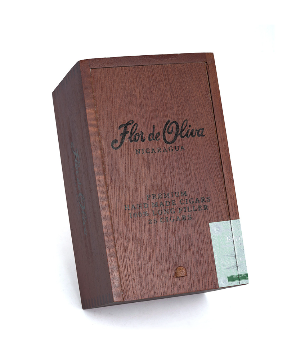 Oliva Flor De Oliva Churchill Cigar Box View 3 from AuCigars, premium Cuban cigar