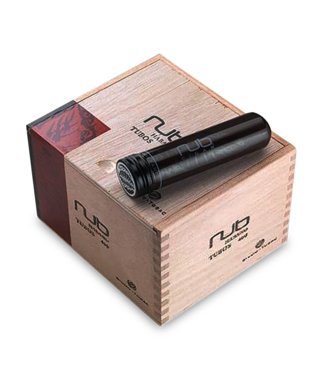 Oliva Nub 460 Sun Grown Tubos Cigar Box View 2 from AuCigars, premium Cuban cigar