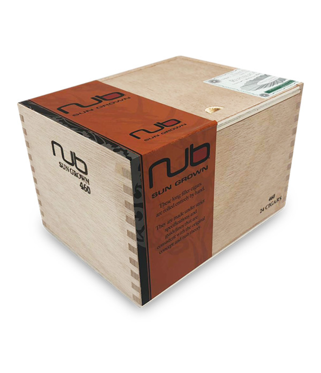 Oliva Nub 460 Sun Grown Cigar Box View 2 from AuCigars, premium Cuban cigar