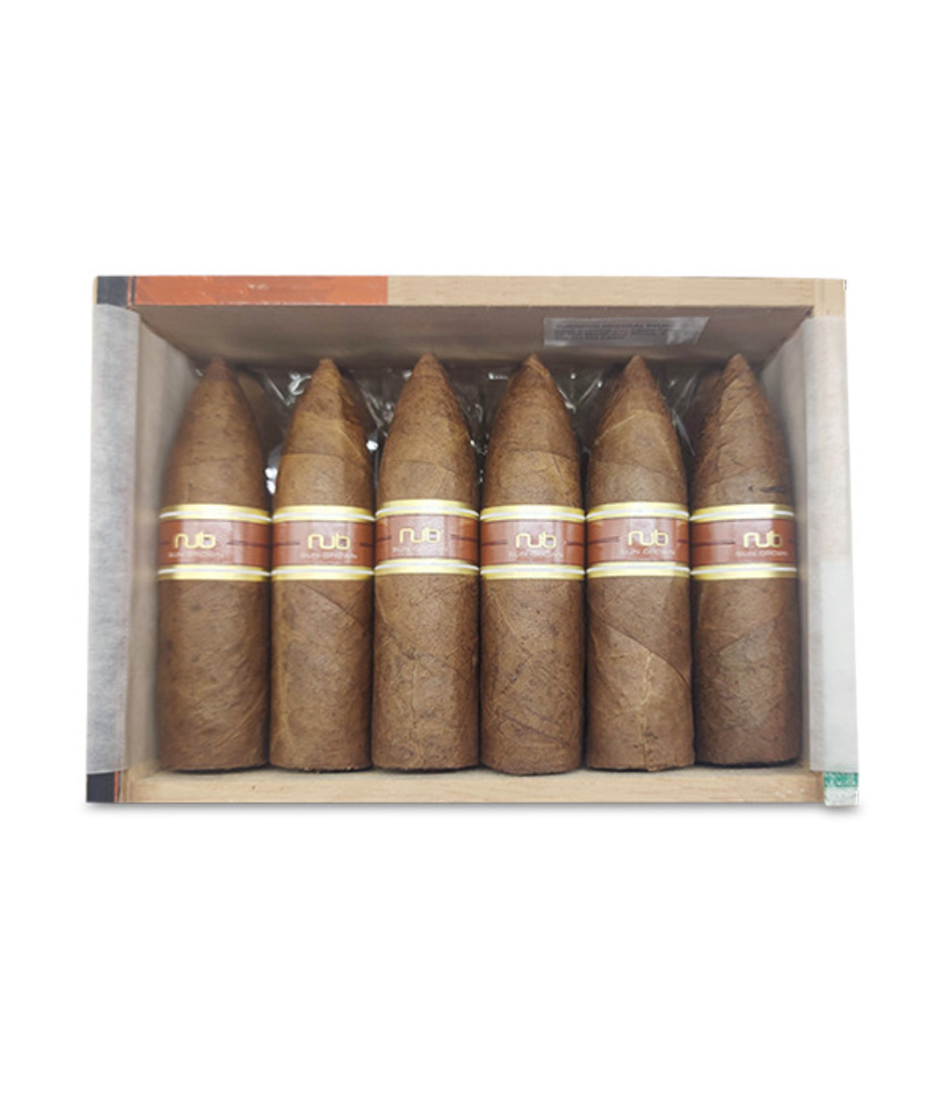 Oliva Nub 464 Sun Grown Torpedo Cigar Box of 24 close-up from AuCigars, premium Cuban cigar
