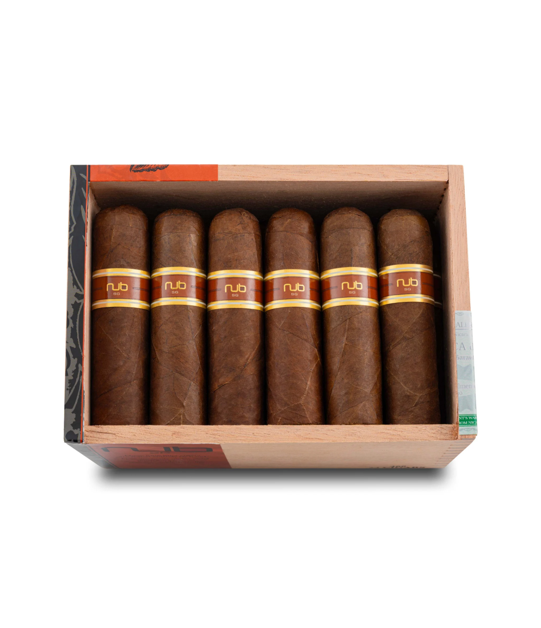 Oliva Nub 466 Sun Grown Cigar Box View 2 from AuCigars, premium Cuban cigar