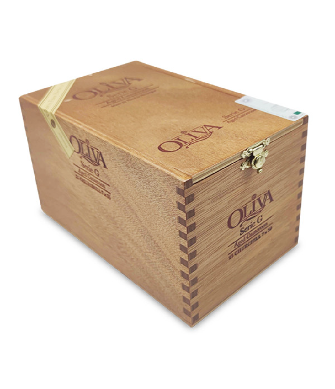Oliva Serie G Churchill Cigar Box View 2 from AuCigars, premium Cuban cigar