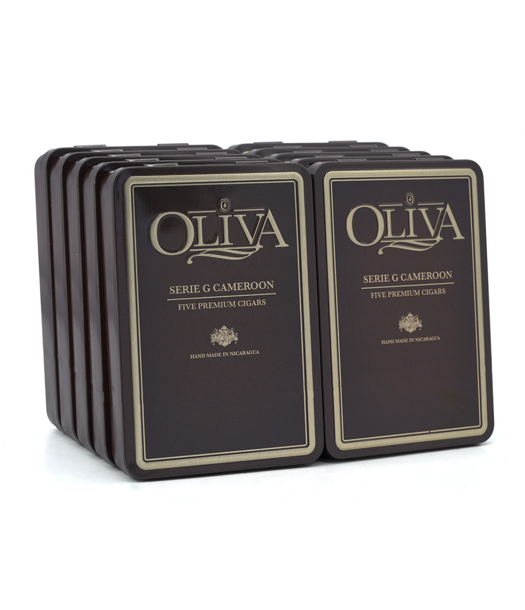 Oliva Serie G Cigarillos Cigar Box of 1 Set 50 Sticks close-up from AuCigars, premium Cuban cigar
