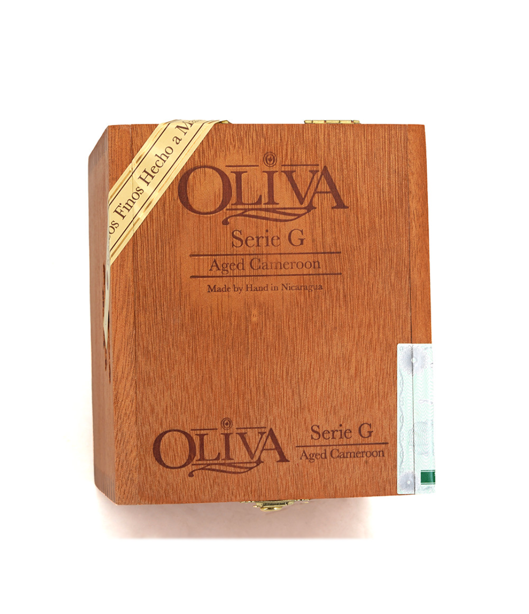 Oliva Serie G Robusto Round Cigar Box View 3 from AuCigars, premium Cuban cigar
