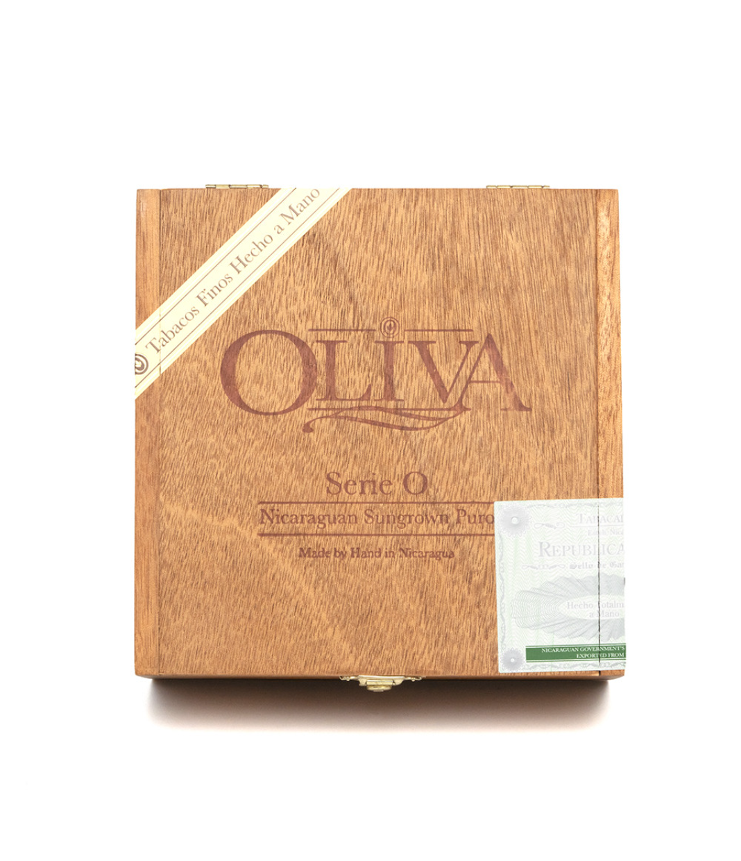 Oliva Serie O Robusto Tubo Cigar Box View 4 from AuCigars, premium Cuban cigar
