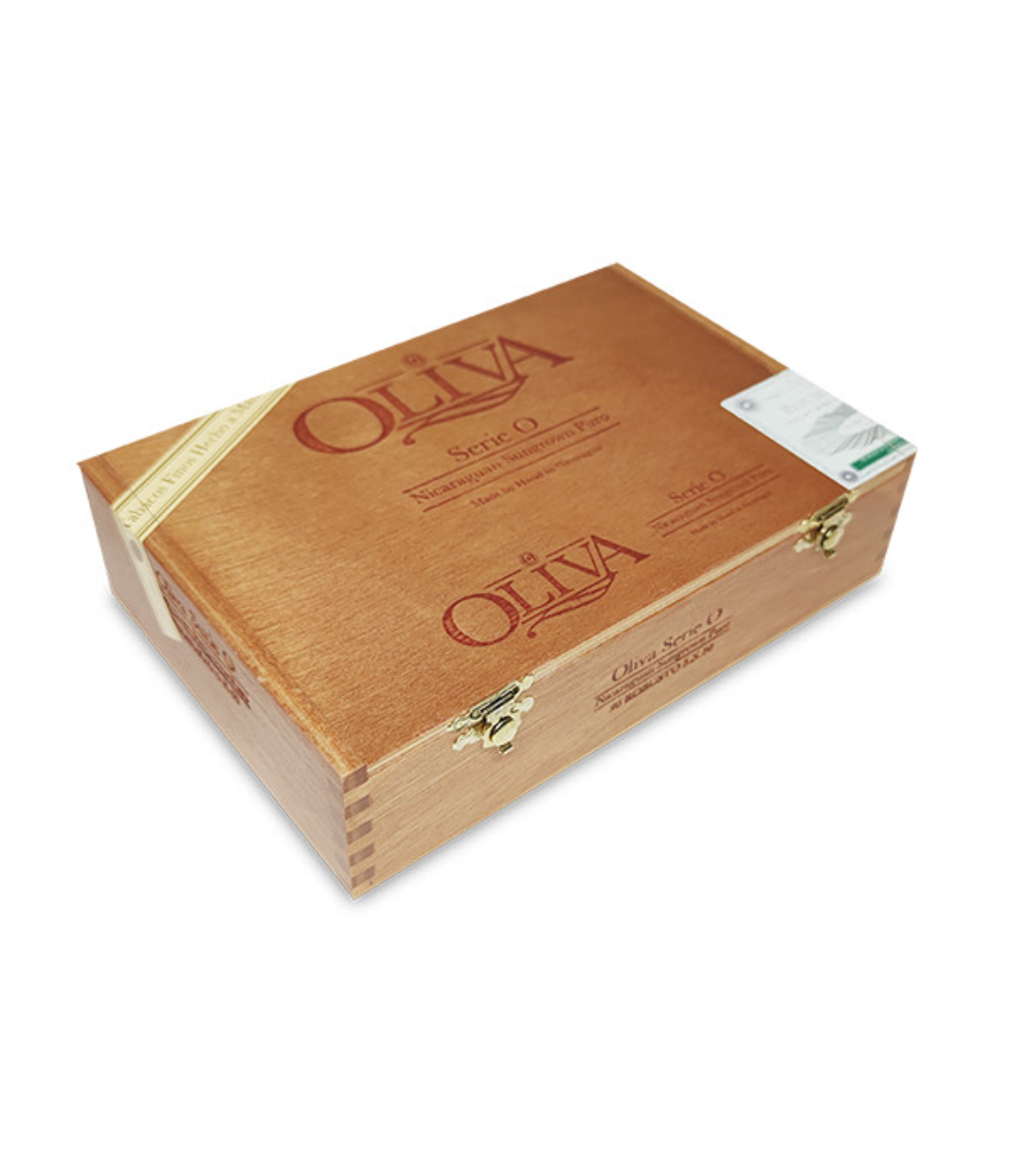 Oliva Serie O Robusto Cigar Box View 2 from AuCigars, premium Cuban cigar