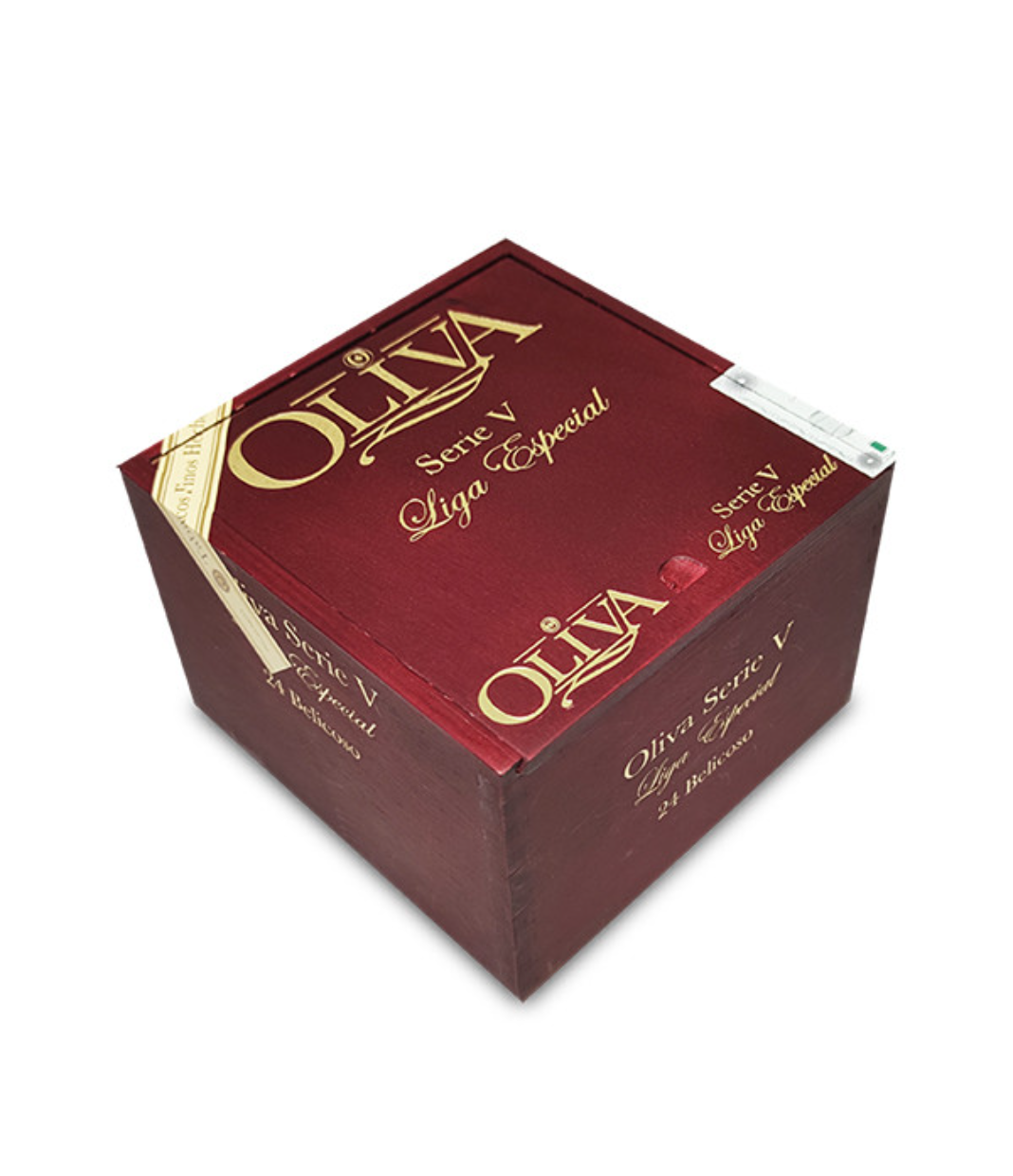 Oliva Serie V Belicoso Cigar Box View 2 from AuCigars, premium Cuban cigar