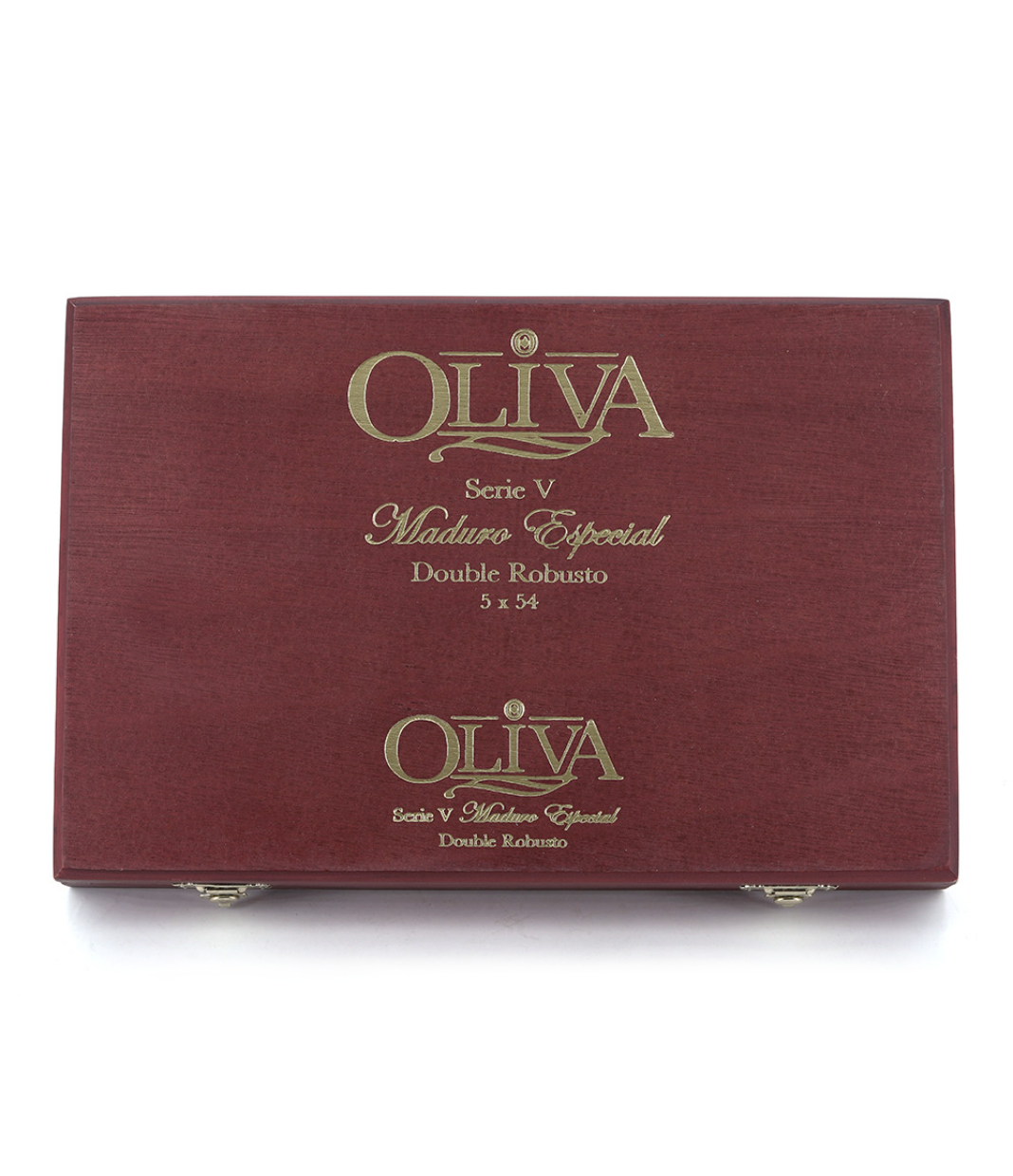 Oliva Serie V Maduro Double Robusto Cigar Box View 4 from AuCigars, premium Cuban cigar