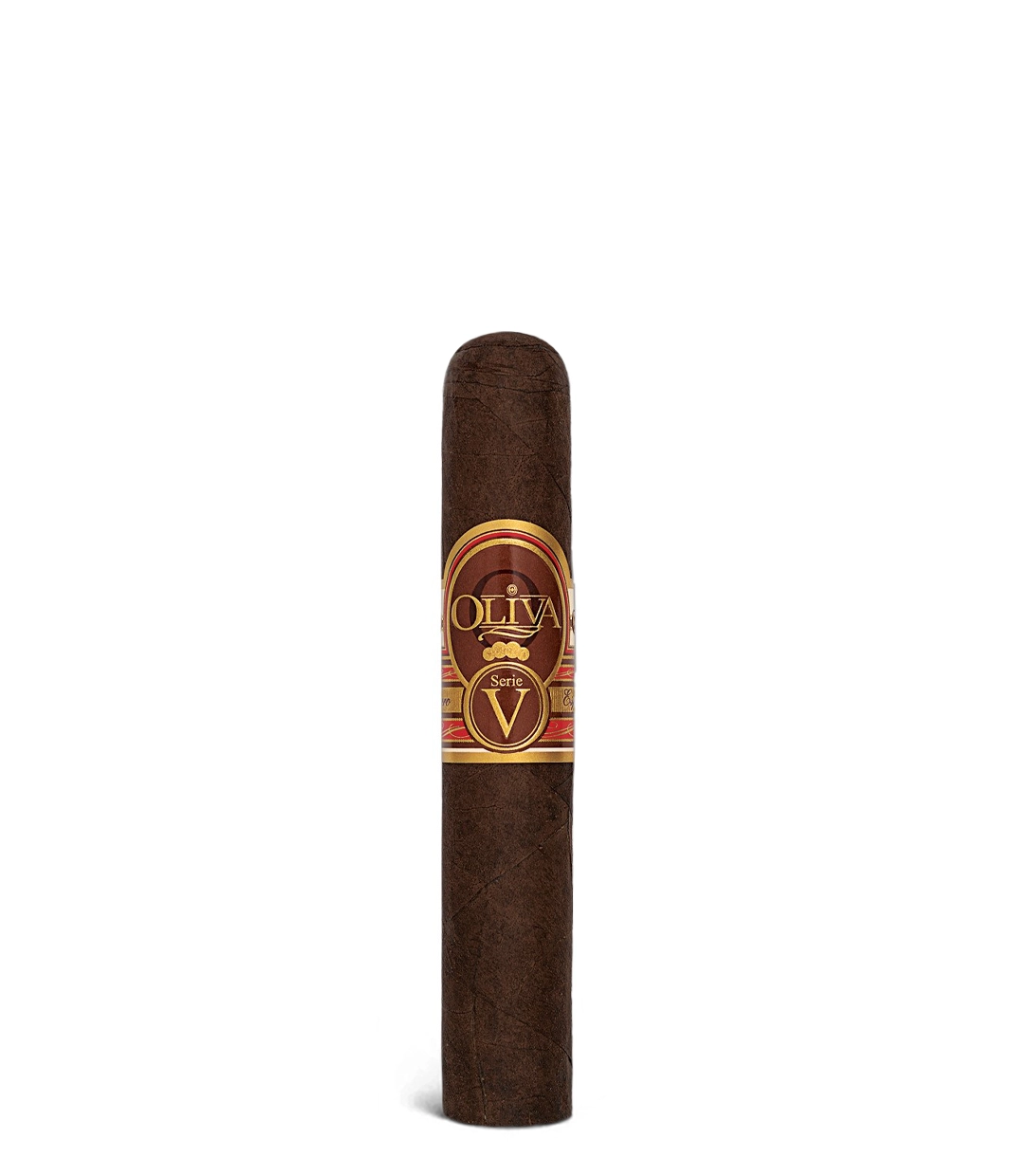 Oliva Serie V Maduro Double Robusto Cigar close-up from AuCigars, premium Cuban cigar