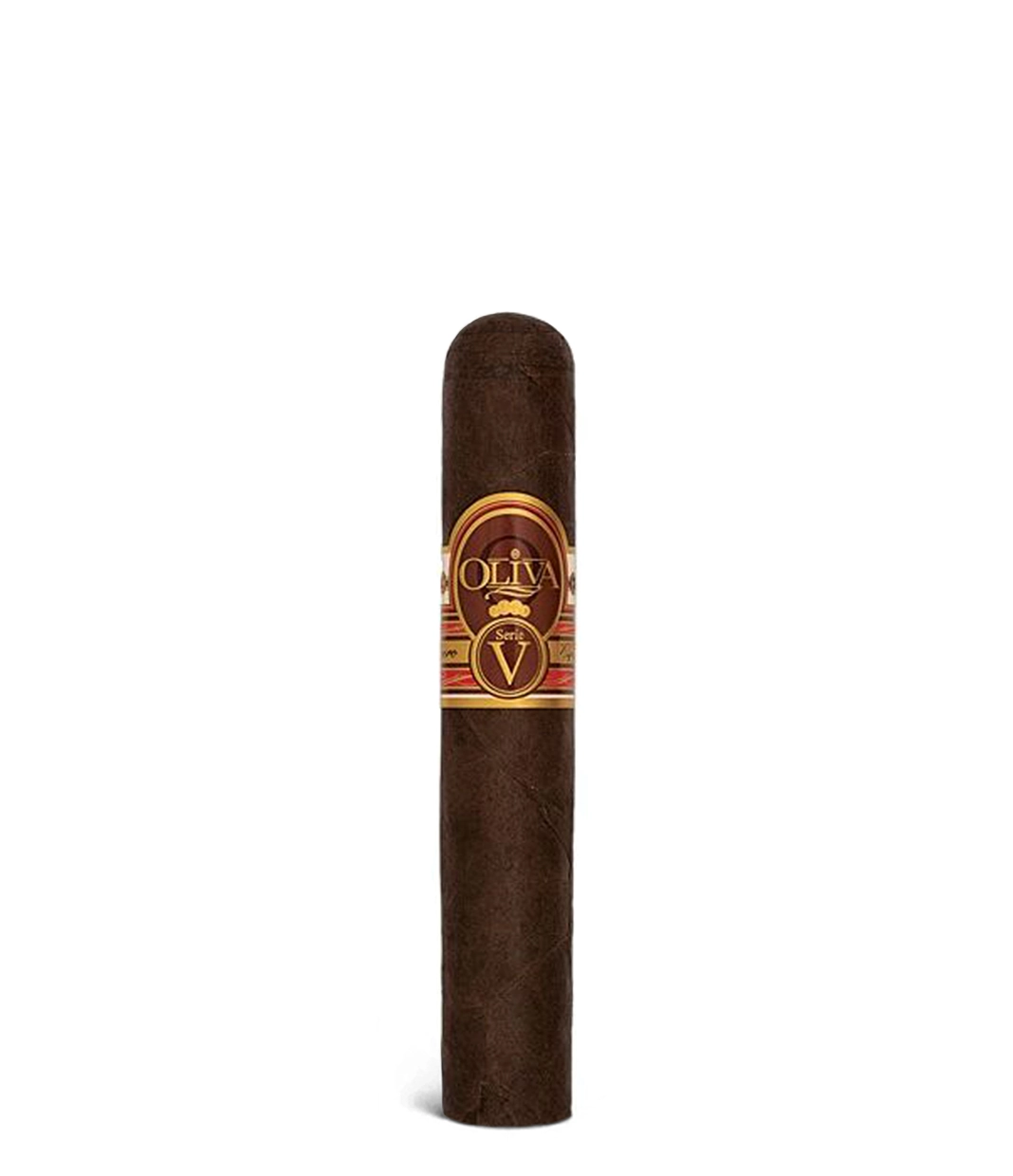 Oliva Serie V Maduro Double Toro Cigar close-up from AuCigars, premium Cuban cigar