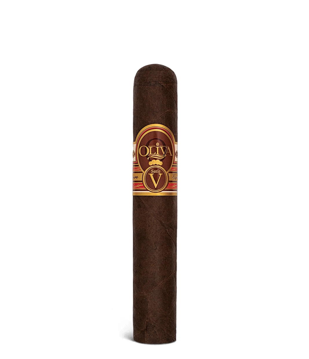 Oliva Serie V Maduro Especial Double Toro Cigar close-up from AuCigars, premium Cuban cigar