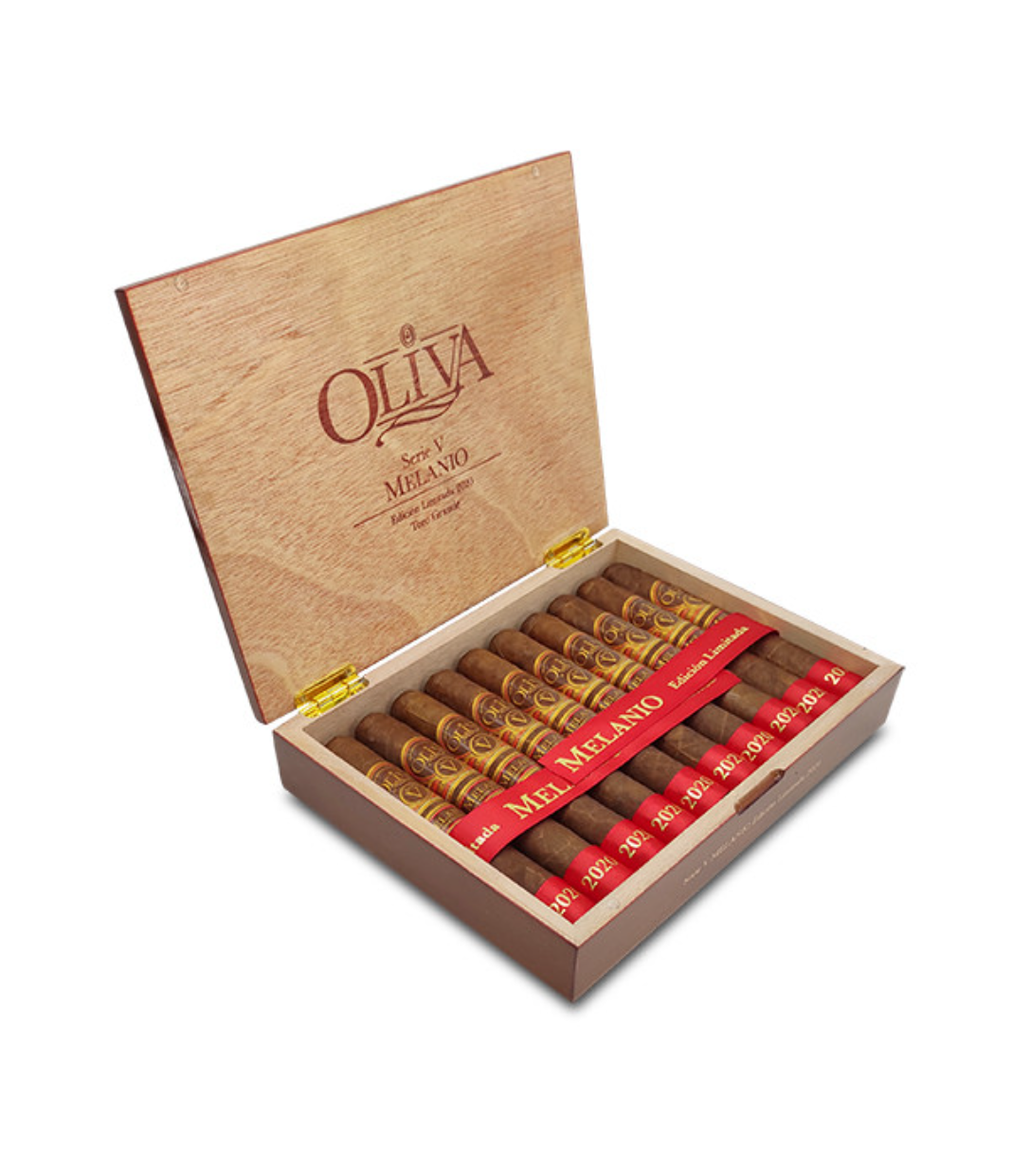 Oliva Serie V Melanio Toro Grande 2020 Le Cigar Box of 10 close-up from AuCigars, premium Cuban cigar