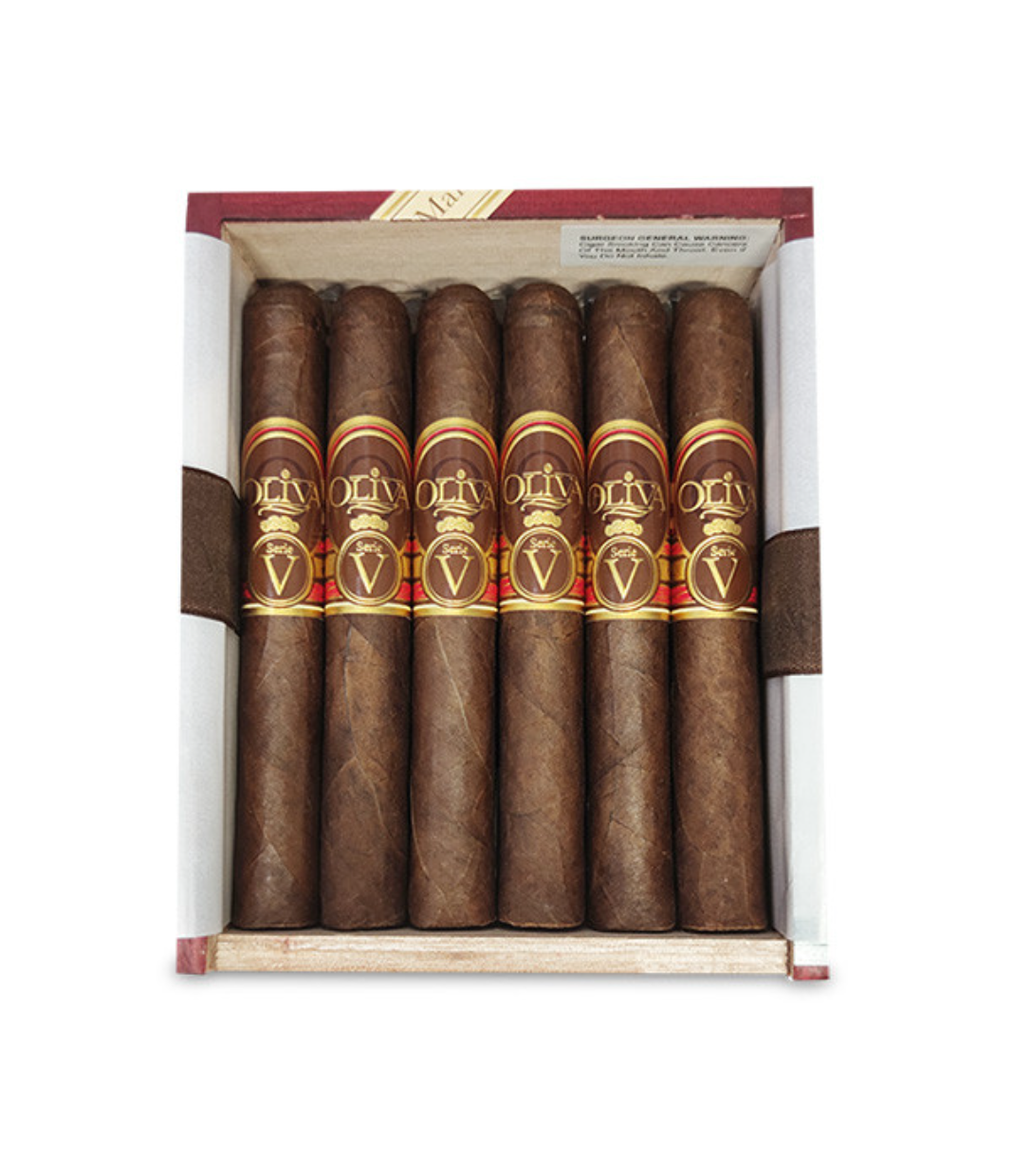 Oliva Serie V No.4 Cigar Box of 24 close-up from AuCigars, premium Cuban cigar