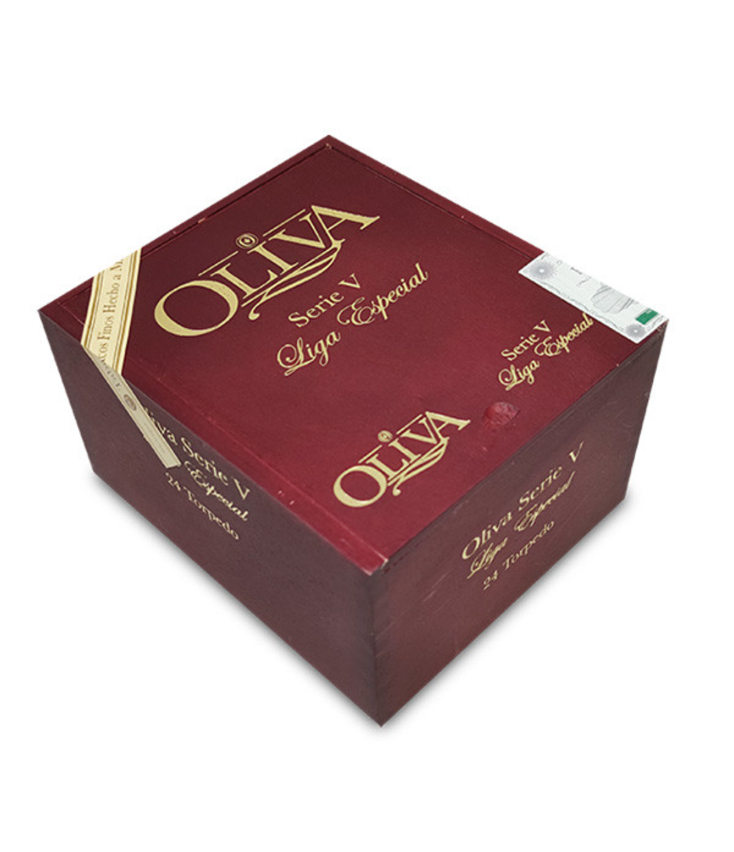 Oliva Serie V Torpedo Cigar Box View 2 from AuCigars, premium Cuban cigar
