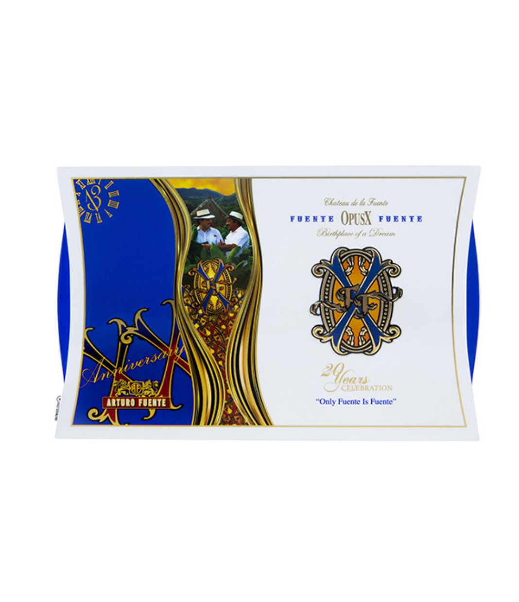 Opus X 20Th Anniversary God's Whisper Cigar Box View 2 from AuCigars, premium Cuban cigar