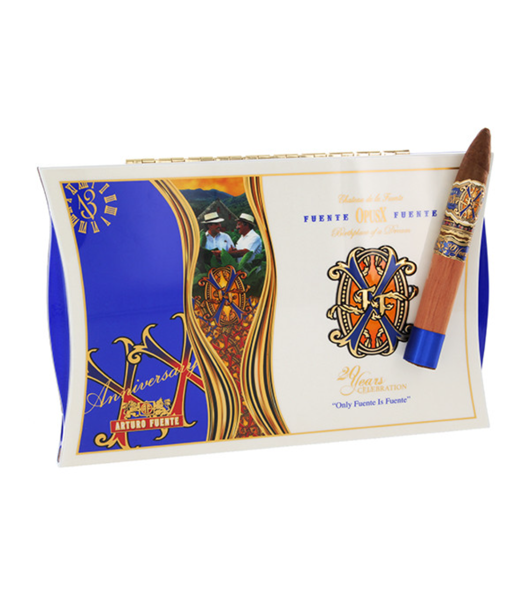 Opus X 20Th Anniversary Power Of Dream Cigar Box View 2 from AuCigars, premium Cuban cigar