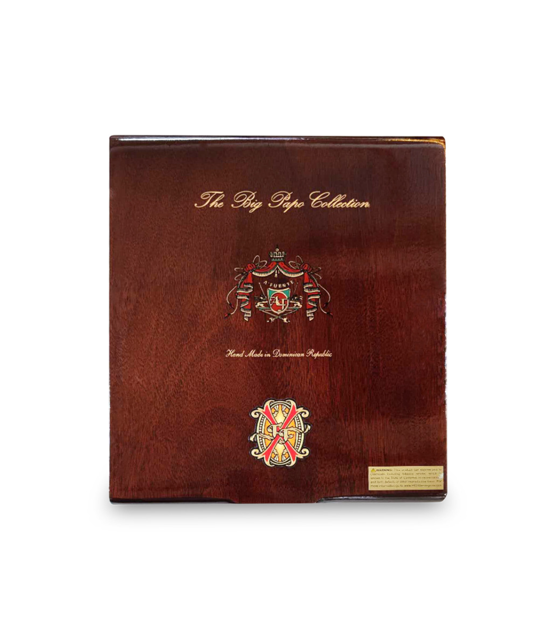 Opus X Big Papo Collection Cigar Box View 3 from AuCigars, premium Cuban cigar