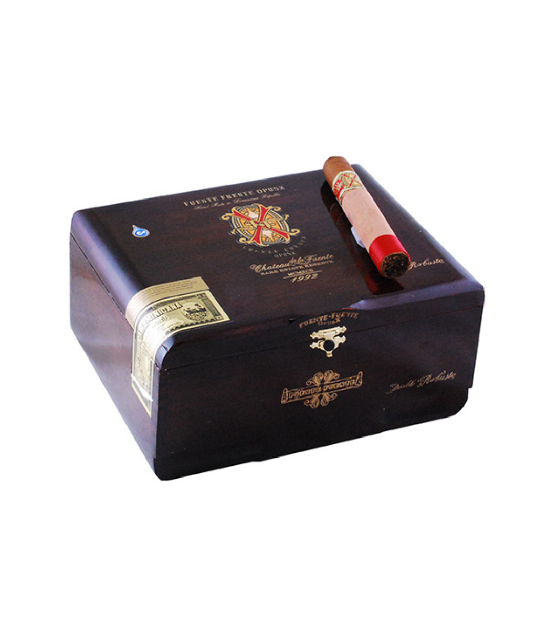 Opus X Double Robusto Cigar Box View 2 from AuCigars, premium Cuban cigar