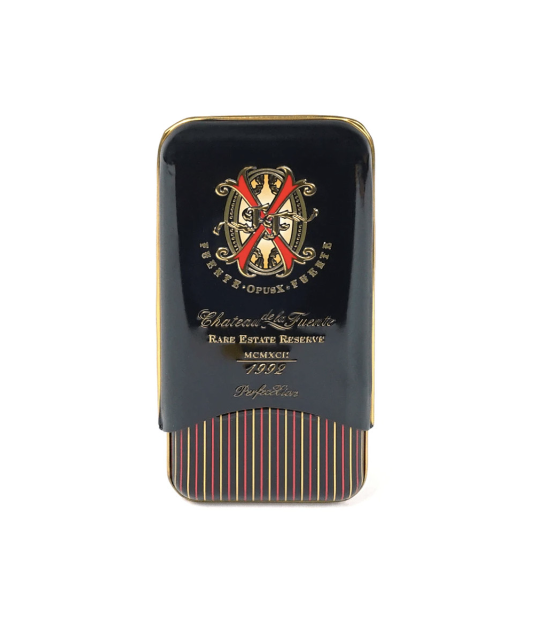 Opus X Perfecxion X Cigar Box of 3 close-up from AuCigars, premium Cuban cigar