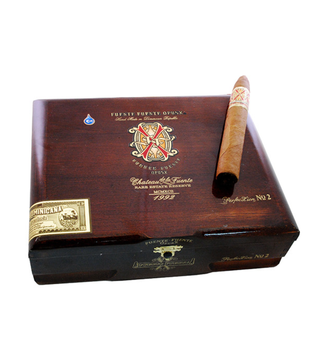 Opus X Perfecxion No.2 Cigar Box View 3 from AuCigars, premium Cuban cigar