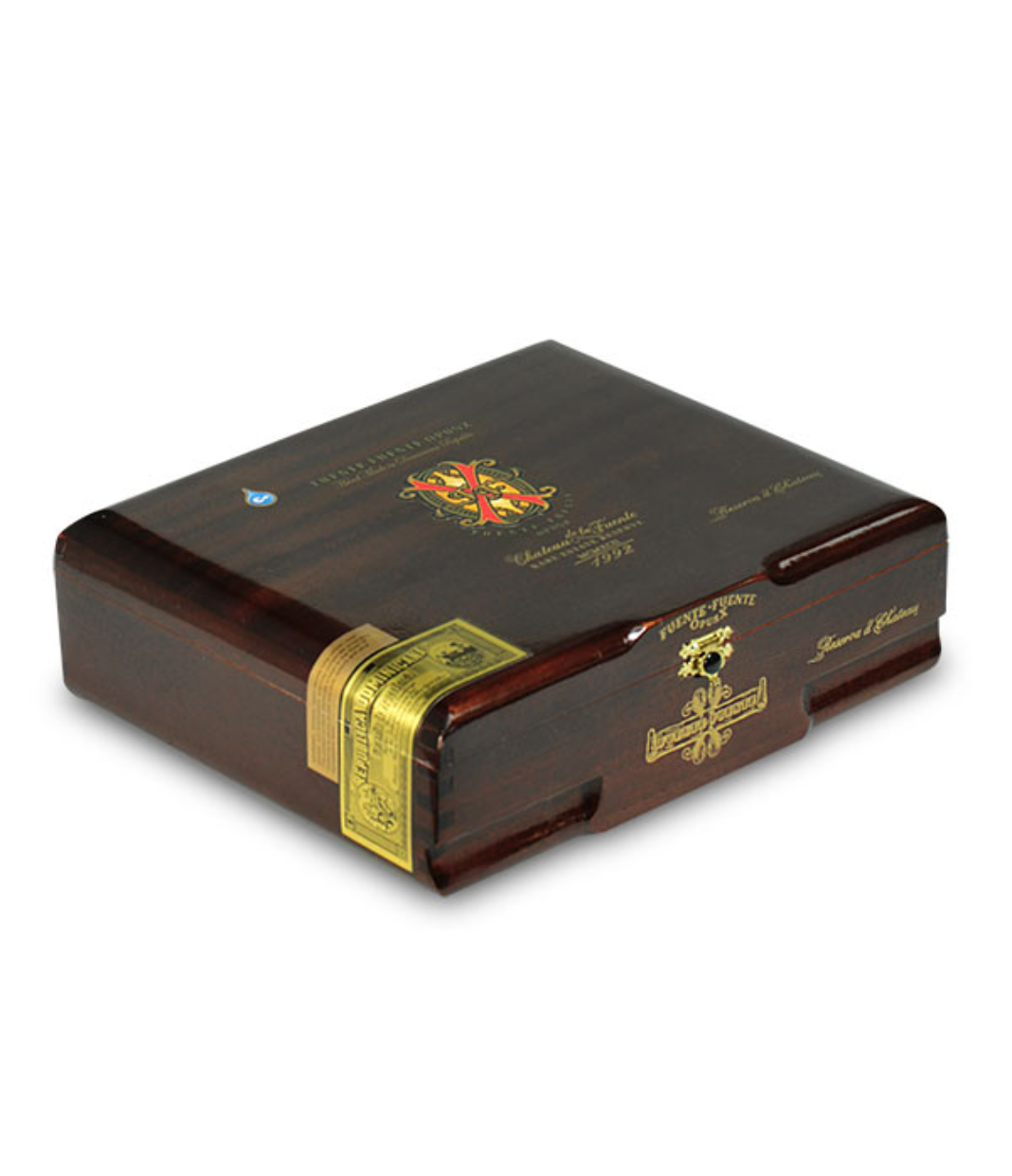Opus X Reserva D'Chateau Cigar Box View 2 from AuCigars, premium Cuban cigar