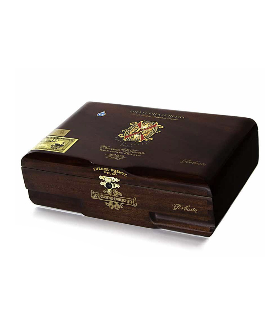 Opus X Robusto Cigar Box View 2 from AuCigars, premium Cuban cigar
