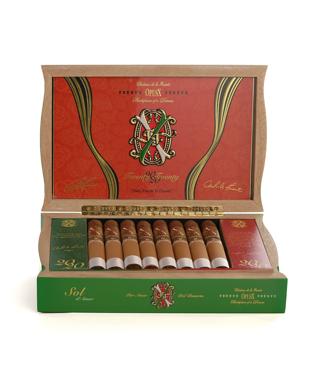 Opus X Sol d'Amor - Dubai Edition Cigar Box View 2 from AuCigars, premium Cuban cigar